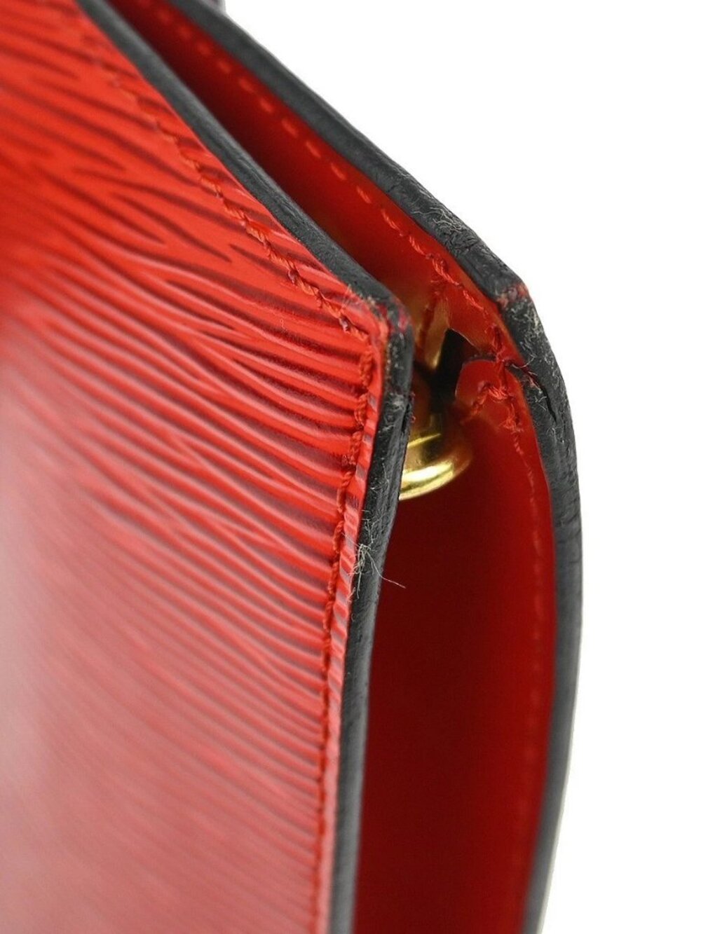 Louis Vuitton Epi Saint Jacques Poignee Red Bag - Picture 7 of 11